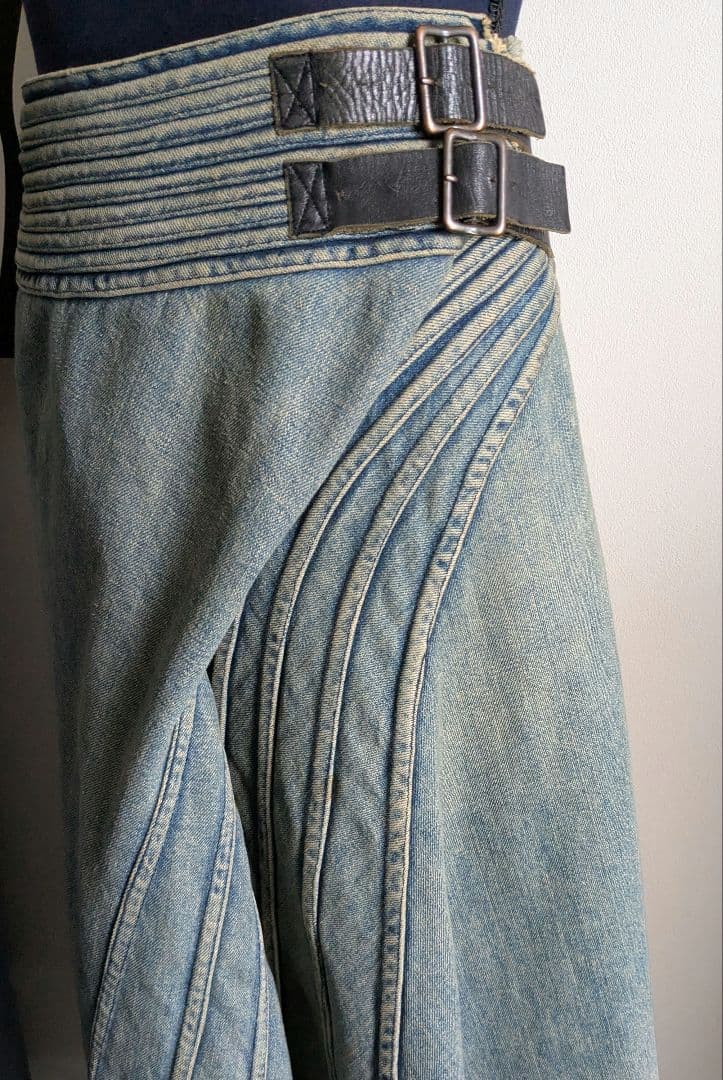 ジュンヤワタナベ　デニムロングスカート　アシメ　レア♪