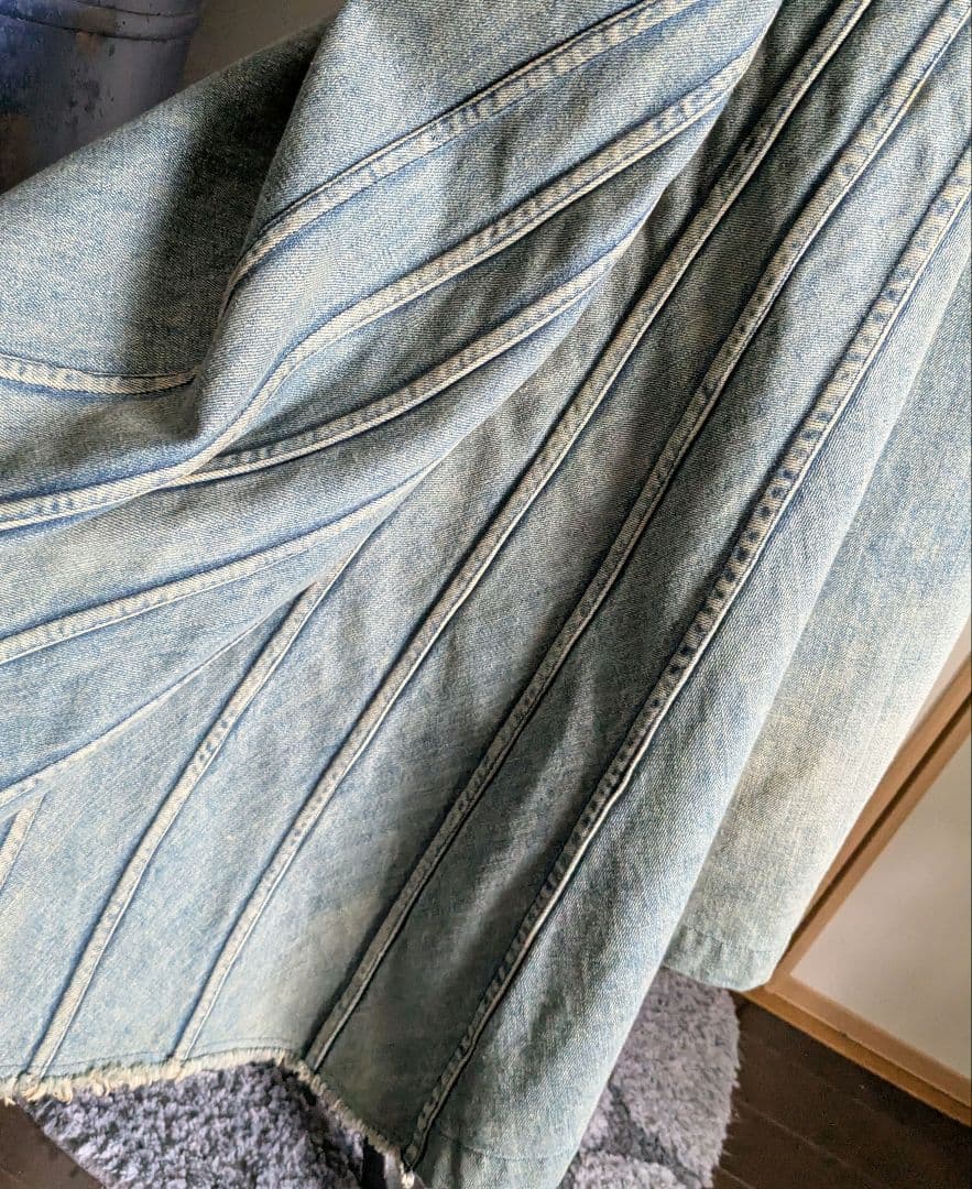 ジュンヤワタナベ　デニムロングスカート　アシメ　レア♪