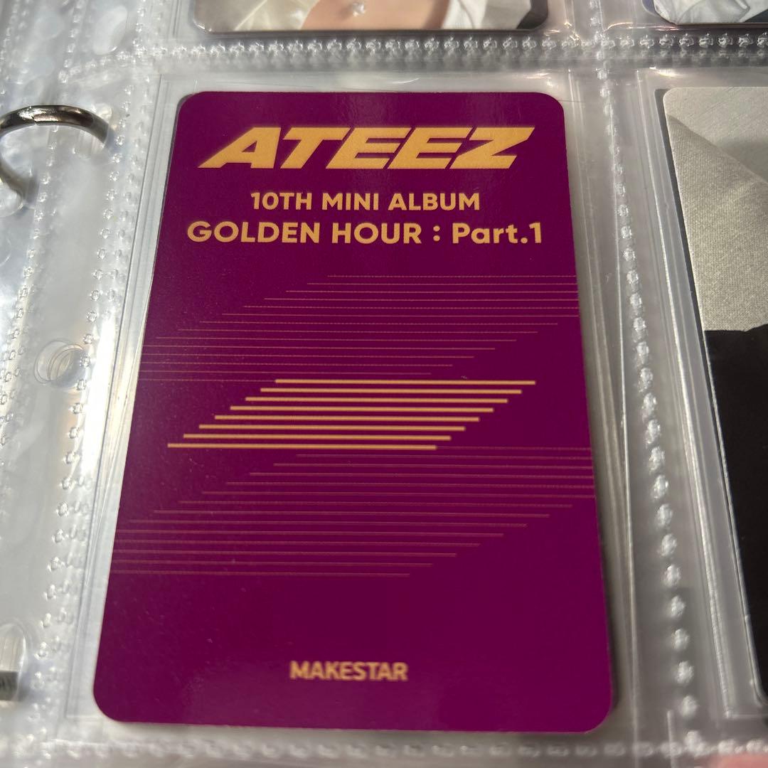 ATEEZ MAKESTAR トレカ ウヨン ミンギ