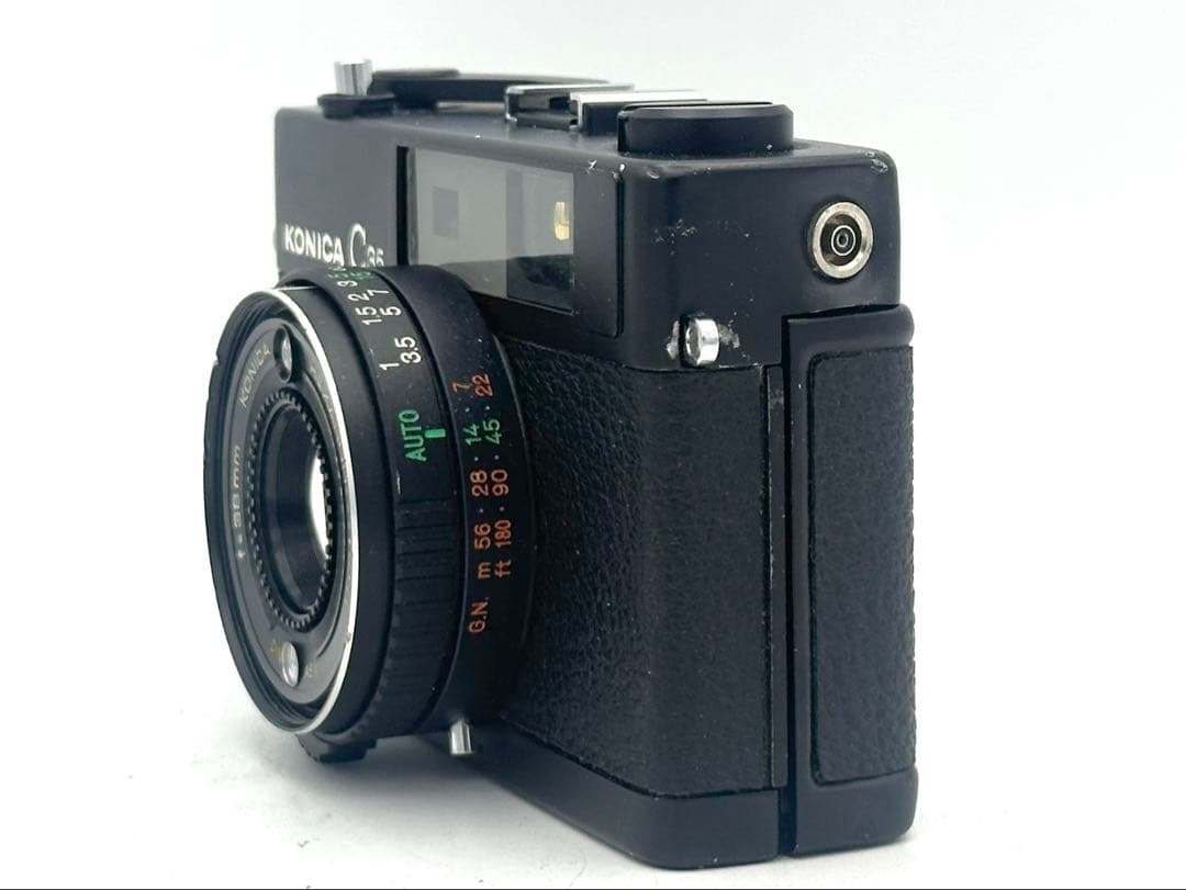 【完動品】Konica C35 flash matic フィルムカメラ 動作確認