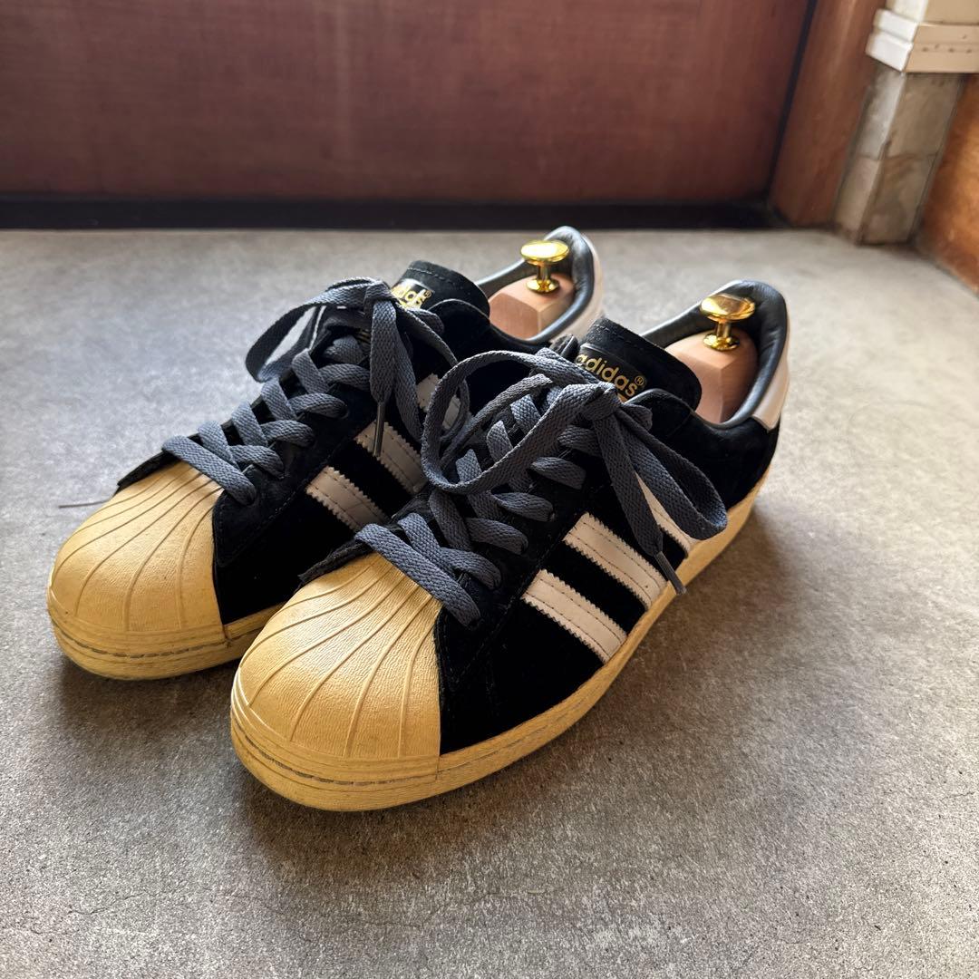 稀少⭐︎スーパースター 80s スエード 金ベロ deluxe suede