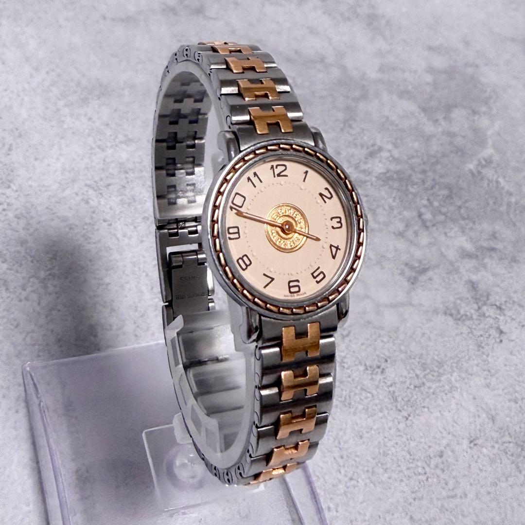 美品✨【新品電池】HERMES セリエ/動作品 人気モデル SE4.220