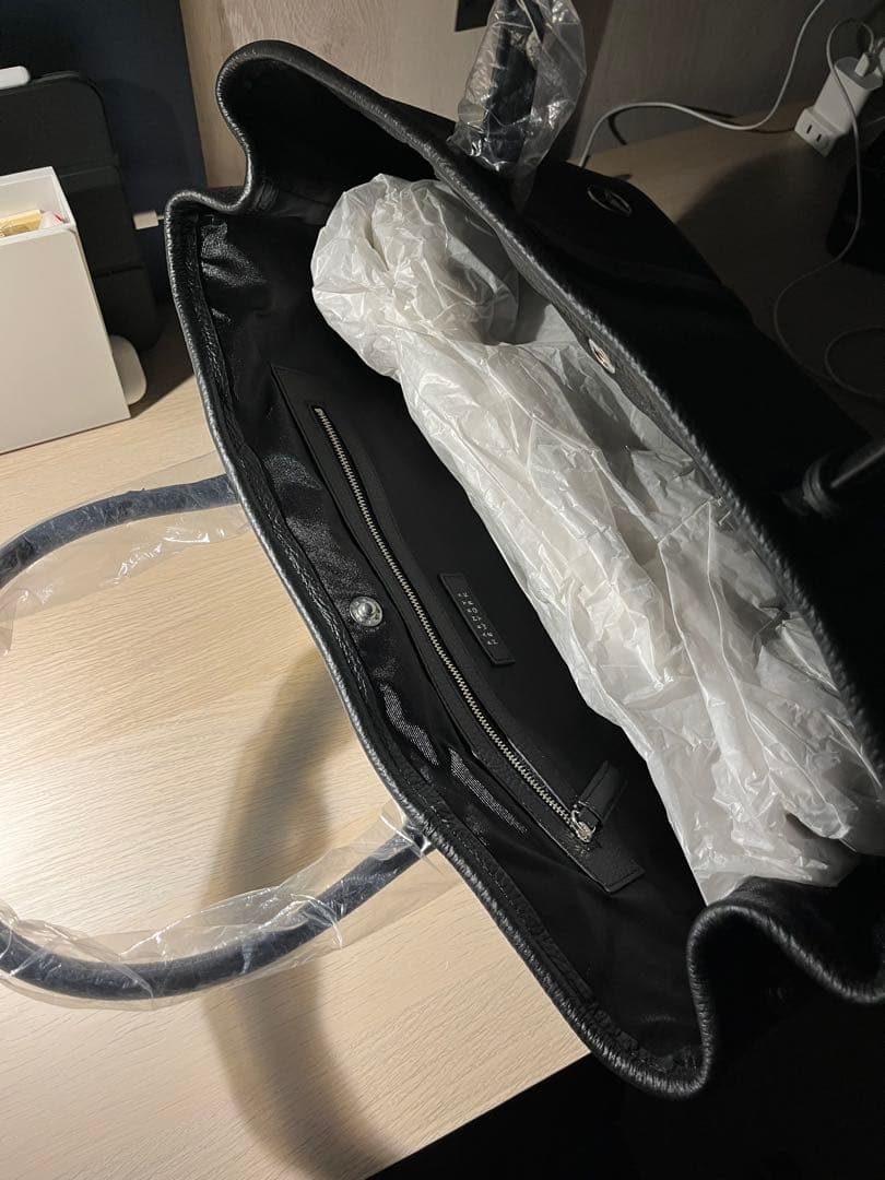 バーニーズ ニューヨーク オリジナル レザートートバッグ