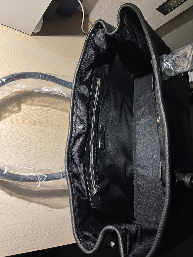 バーニーズ ニューヨーク オリジナル レザートートバッグ