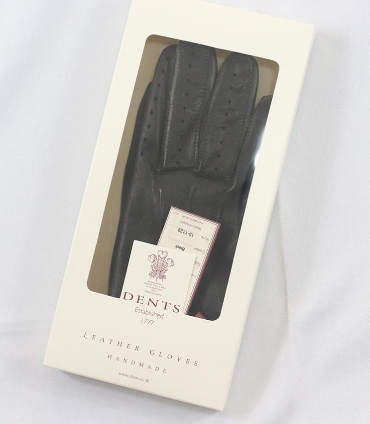 新品 デンツ DENTS　ドライビンググローブ Lサイズ Black