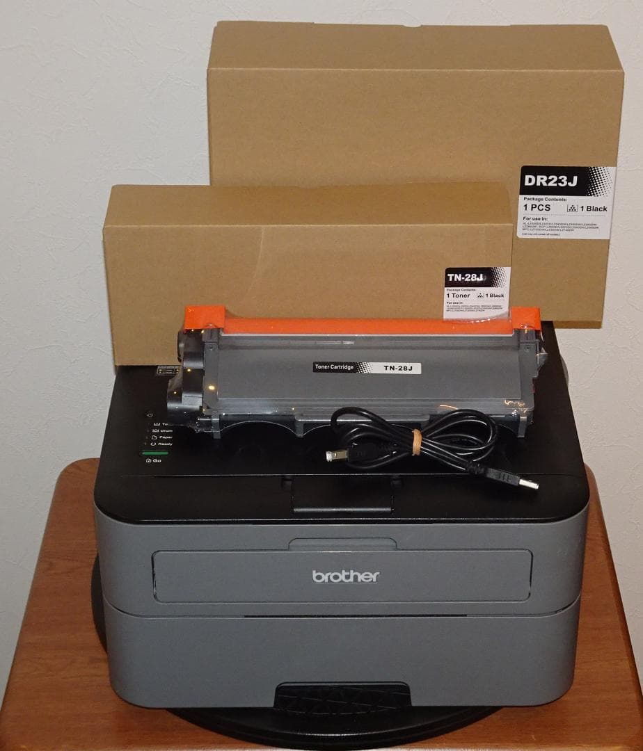 Brother HL-L2300 トナー・ドラム新品A4モノクロレーザープリンタ