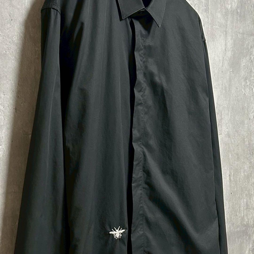 DIOR HOMME ディオール エディ期 ビー bee シャツ ブラック 38