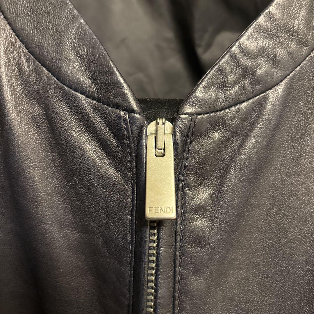 FENDI レザーライダース 48