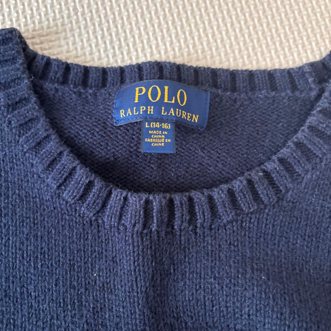 K*様 Polo Ralph Lauren クマ刺繍セーター ニット