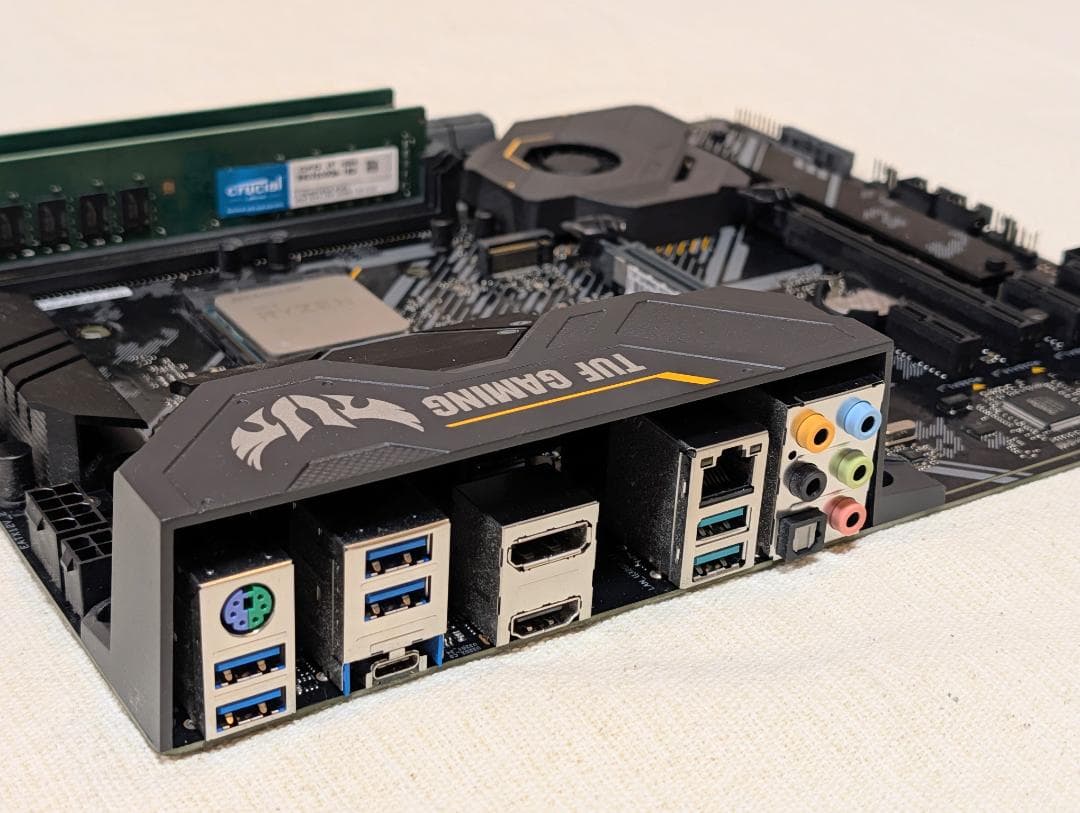 TUF X570-PLUS RYZEN5 3600 メモリ32G サウンドカード