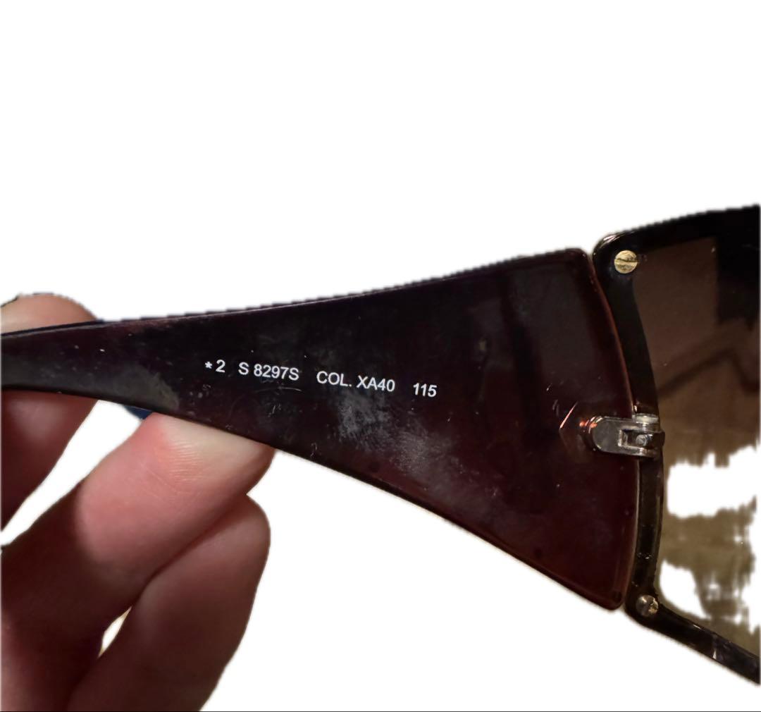 【美品】POLICE ポリス サングラス イタリア製 ケース付 S8297S