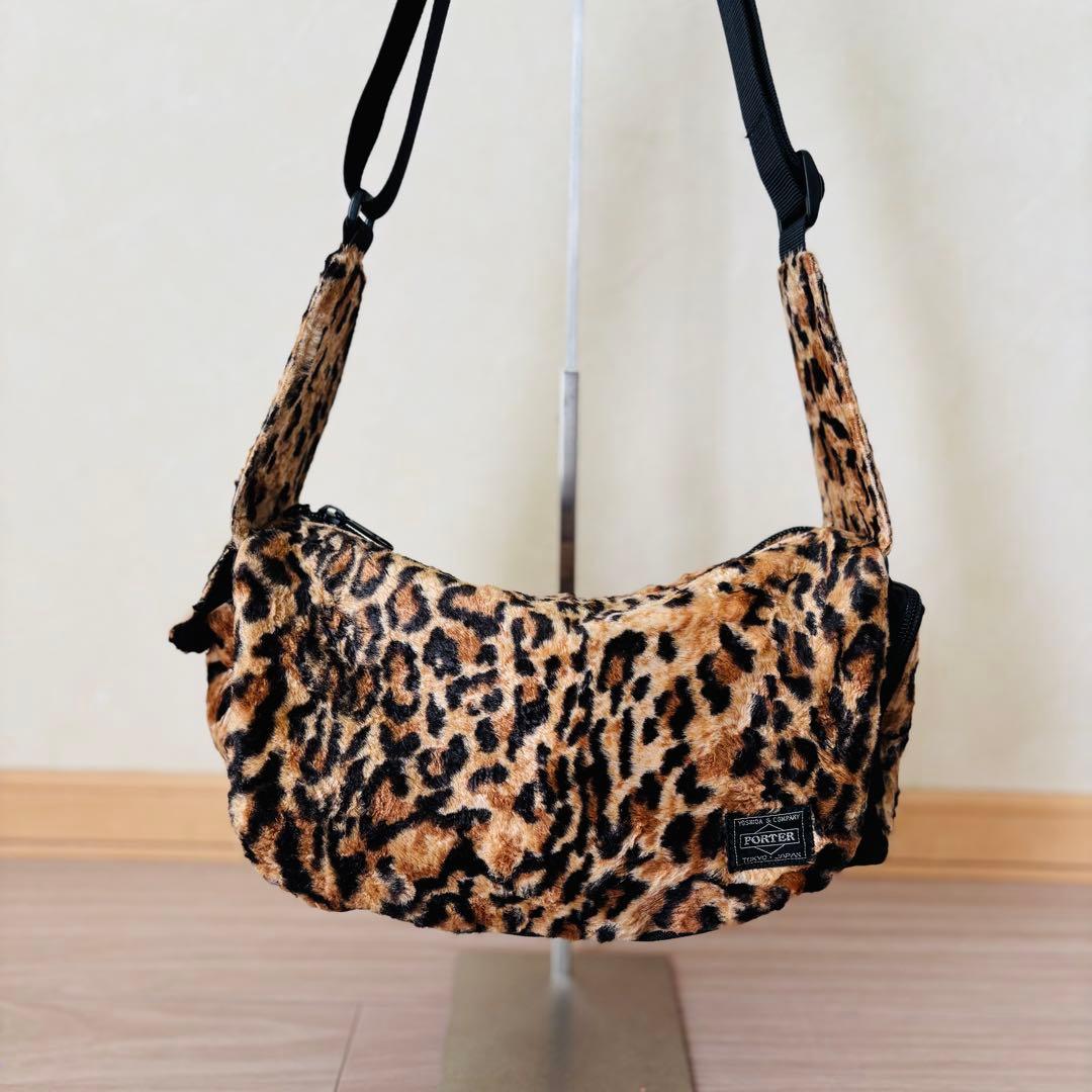 【希少】ヘッドポーター PORTER ショルダーバッグ 豹柄 レオパード　廃盤