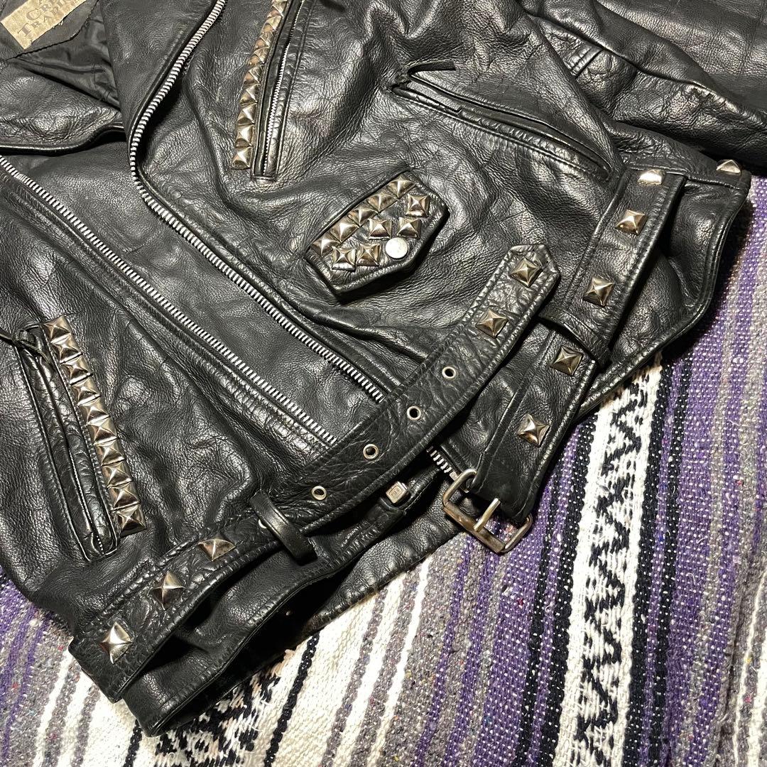 【一点もの!!】Sex Pistols ハンドペイント スタッズ 鋲ジャン