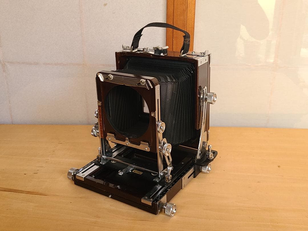 タチハラフィルスタンド4×5　シノゴ　立原　焦茶＋シルバー梨地