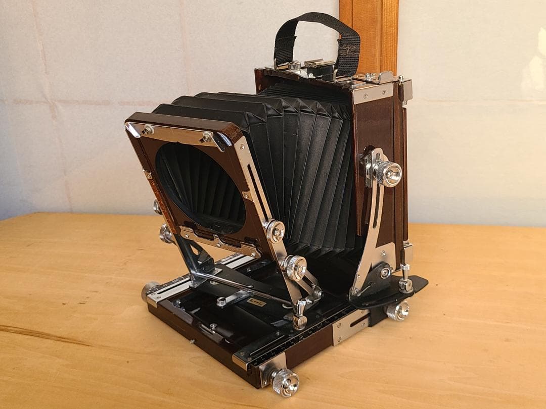 タチハラフィルスタンド4×5　シノゴ　立原　焦茶＋シルバー梨地