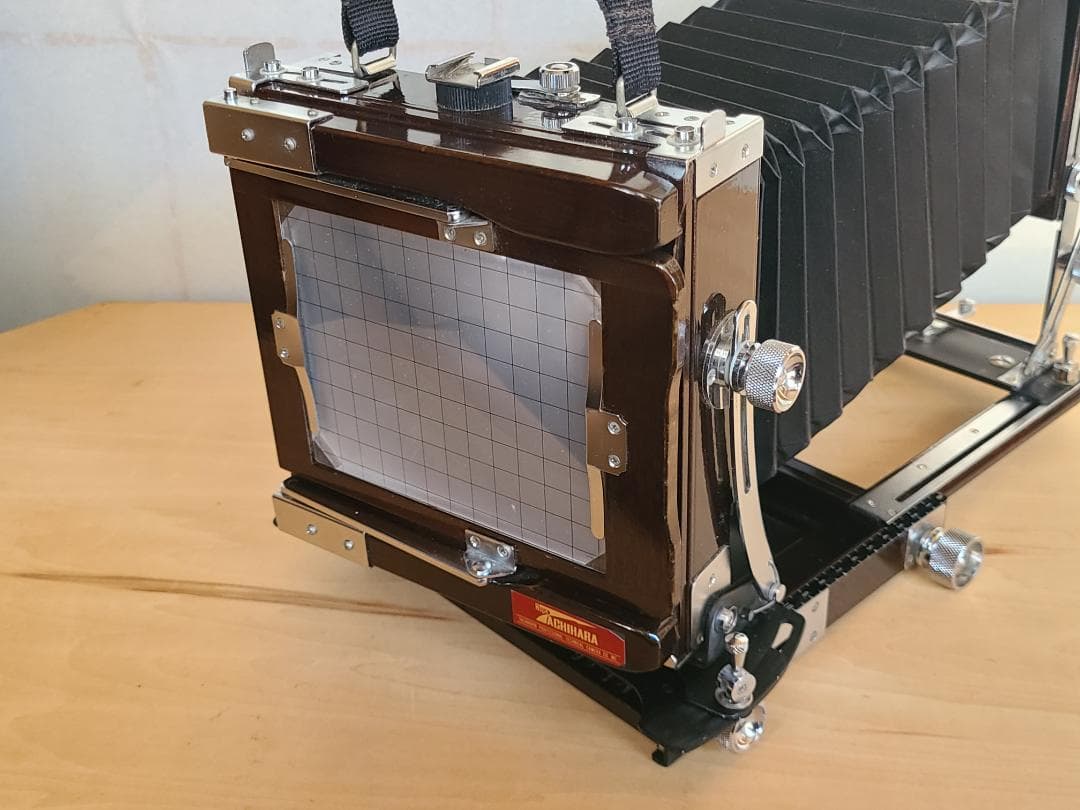 タチハラフィルスタンド4×5　シノゴ　立原　焦茶＋シルバー梨地