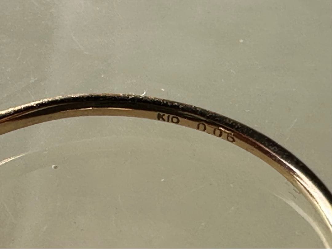 K10 ダイヤリング