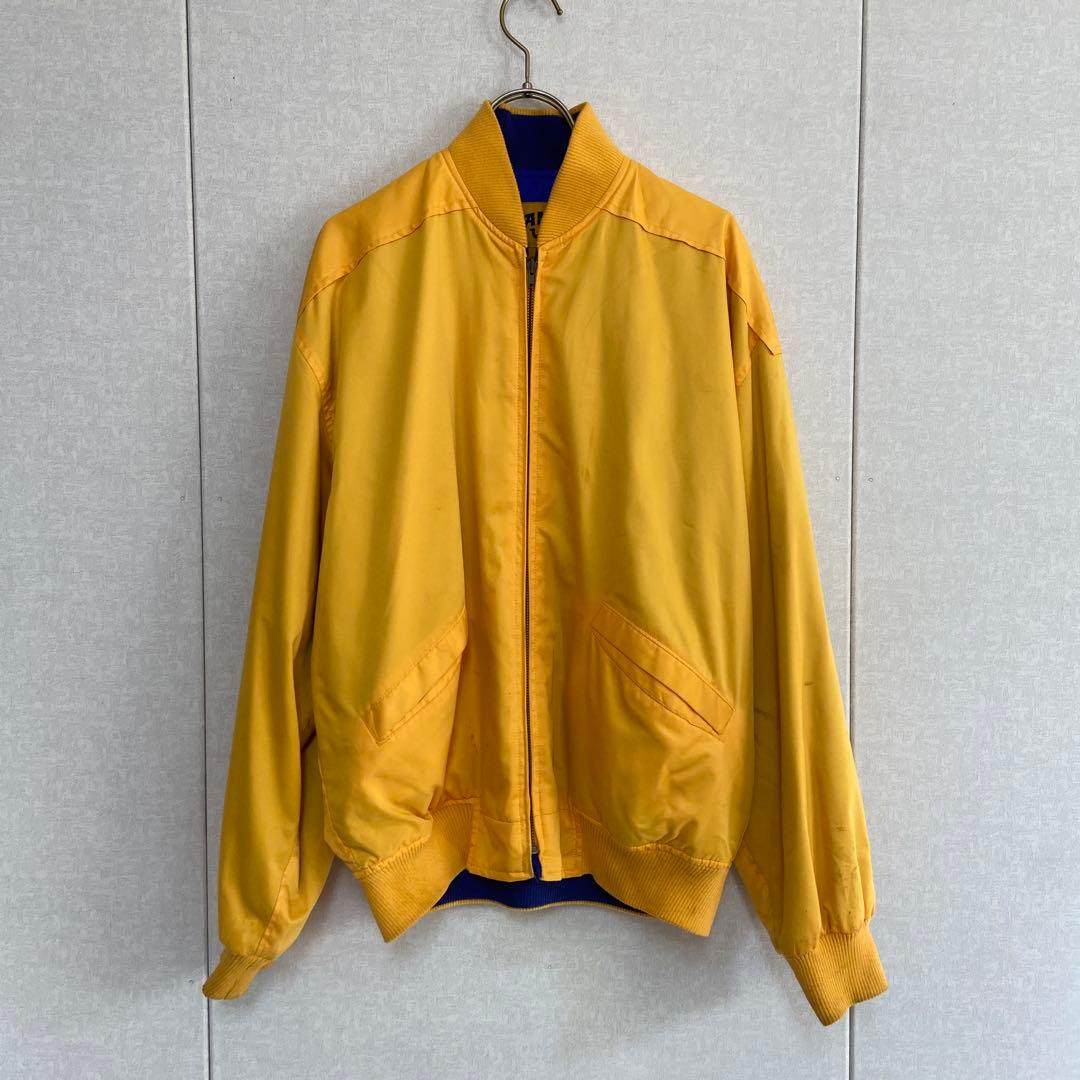 【当時物】　キャメル　オフィシャルジャケット　ブルゾン　ナイロンジャケット