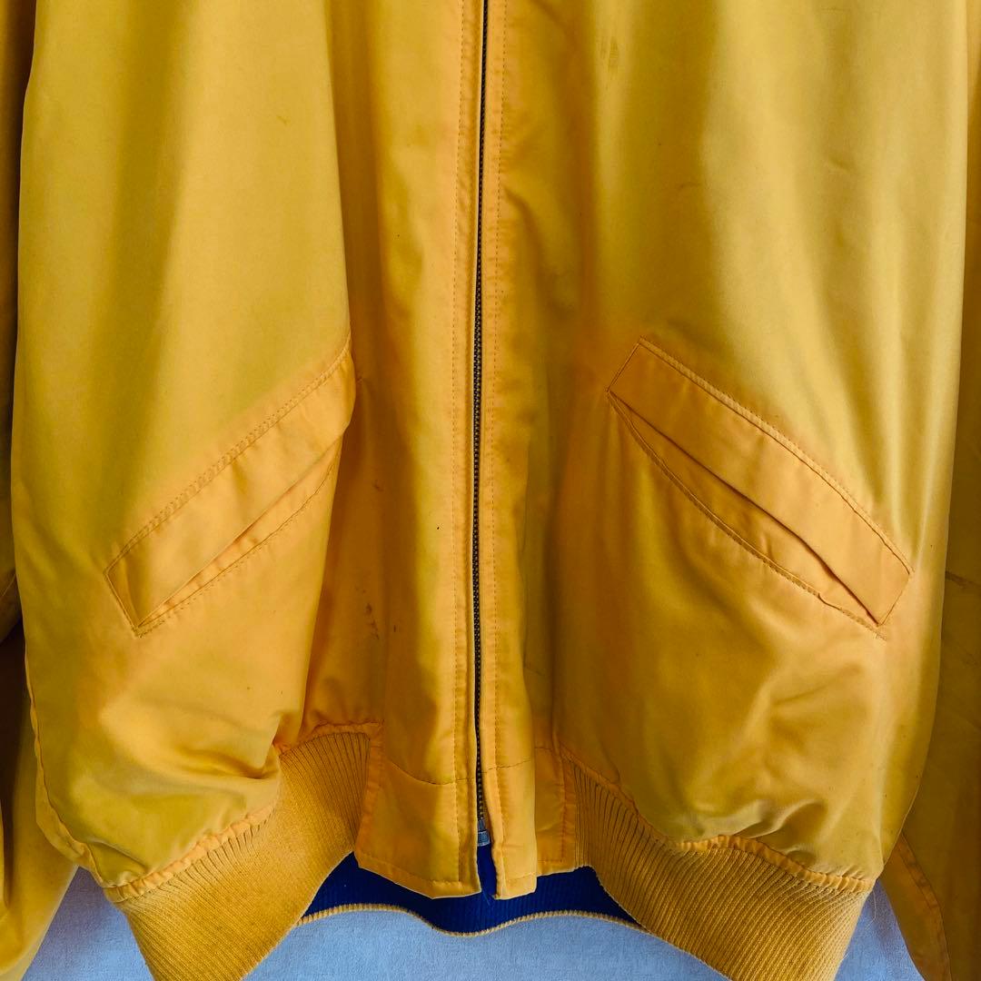 【当時物】　キャメル　オフィシャルジャケット　ブルゾン　ナイロンジャケット