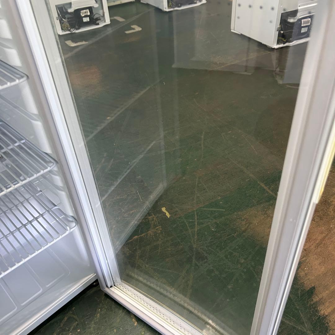 130業務用 冷蔵ショーケース オフィスコンビニ XW-105 左右開き 小型