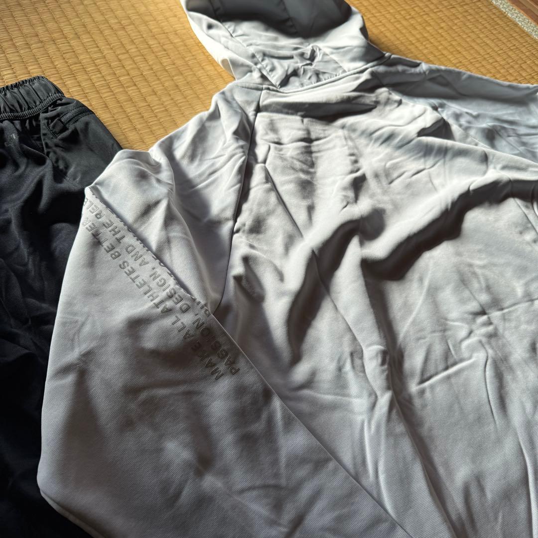 アンダーアーマー ジャージ セットアップ 上下 サイズMD 裏起毛 冬用