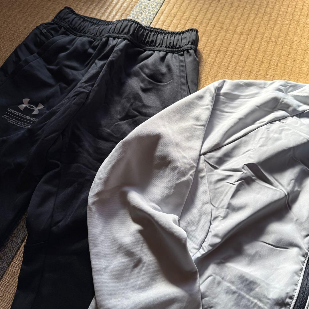 アンダーアーマー ジャージ セットアップ 上下 サイズMD 裏起毛 冬用