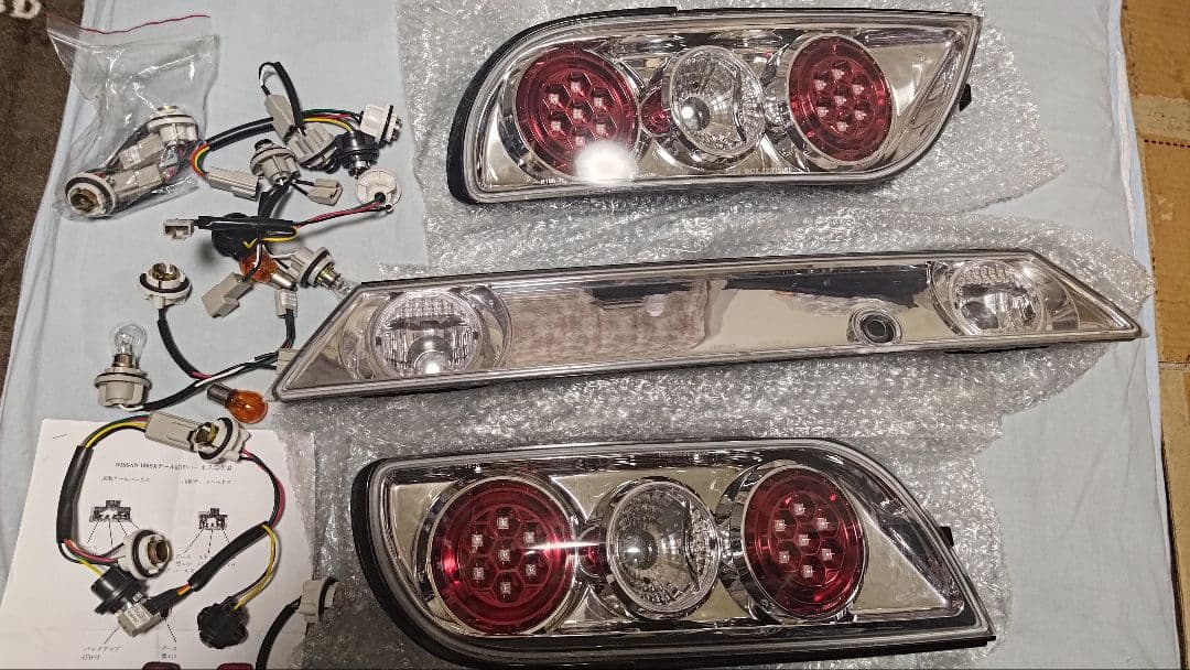 180sx センターガーニッシュ　テールランプ　78ワークス