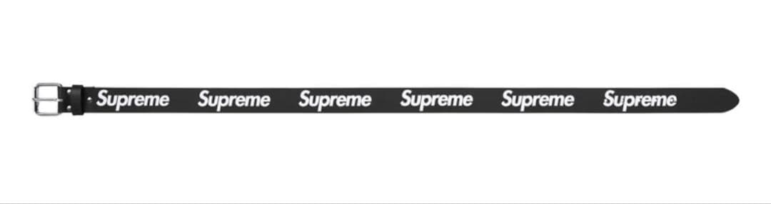 小物 Supreme Repeat Leather Belt