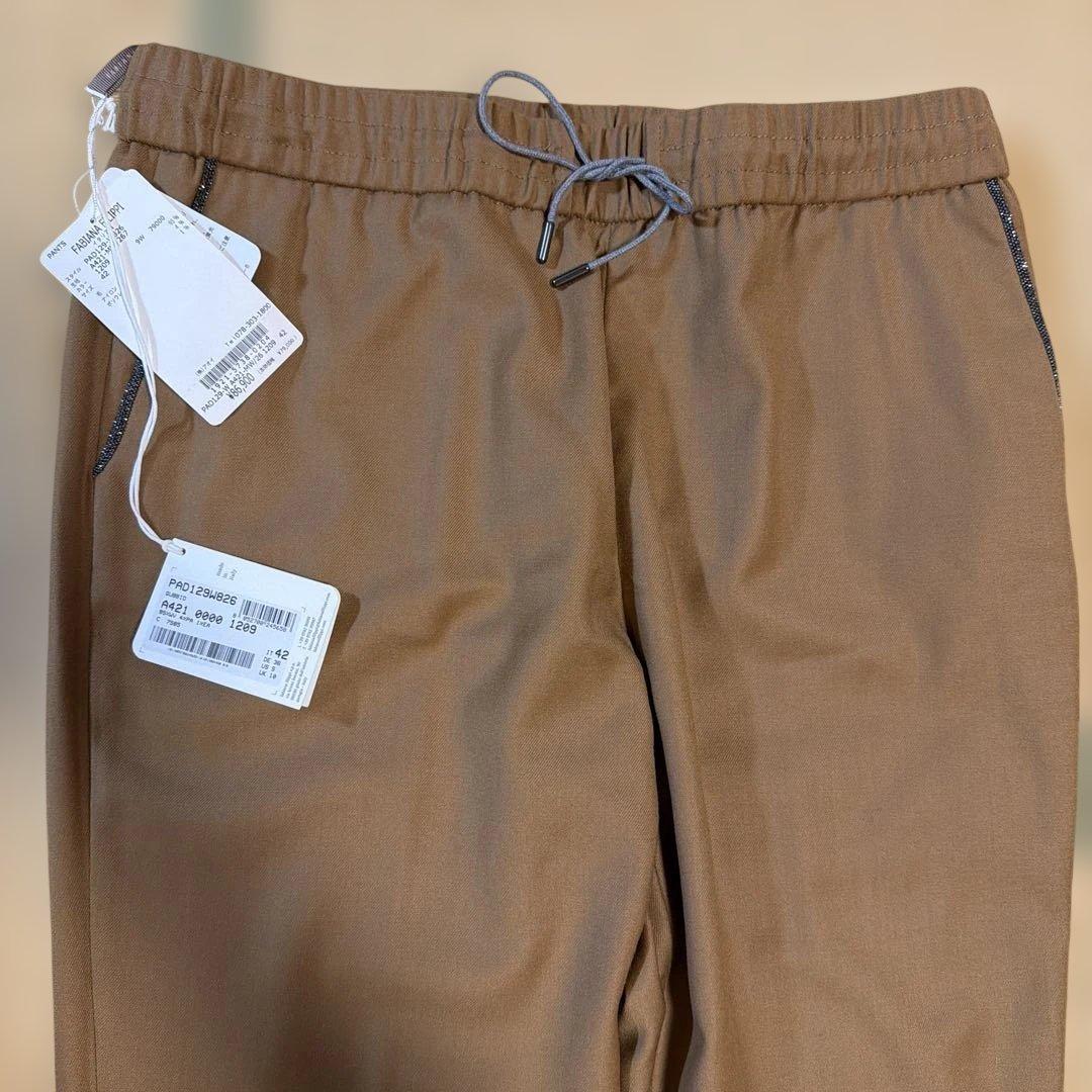 ☘️新品FABIANA FILIPPI のウールテーパンツ☘️