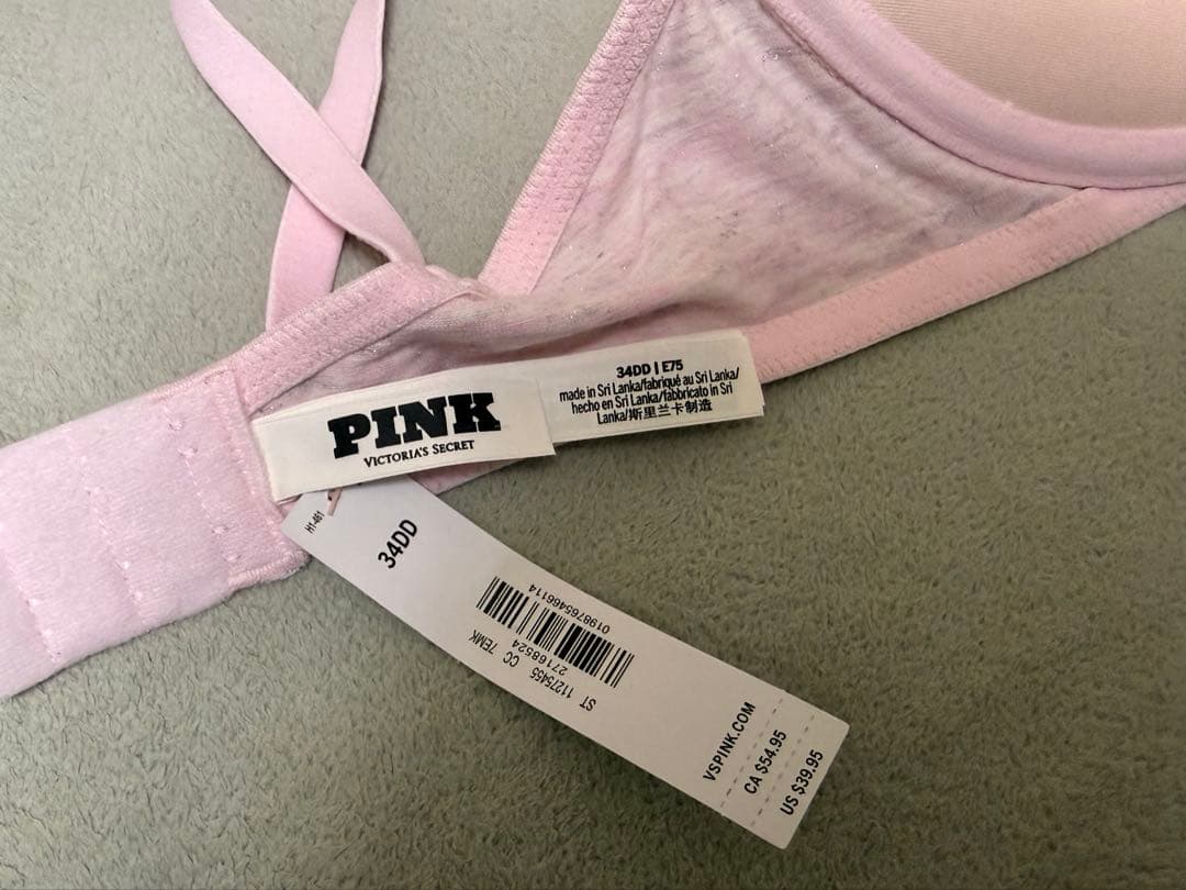 ヴィクトリアシークレット　TWICE モモ着用　プッシュアップブラ　34DD