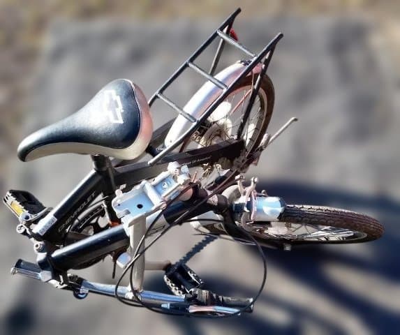 値下げ：19800を17000円へ。シボレー折りたたみ自転車 千葉県船橋市発】