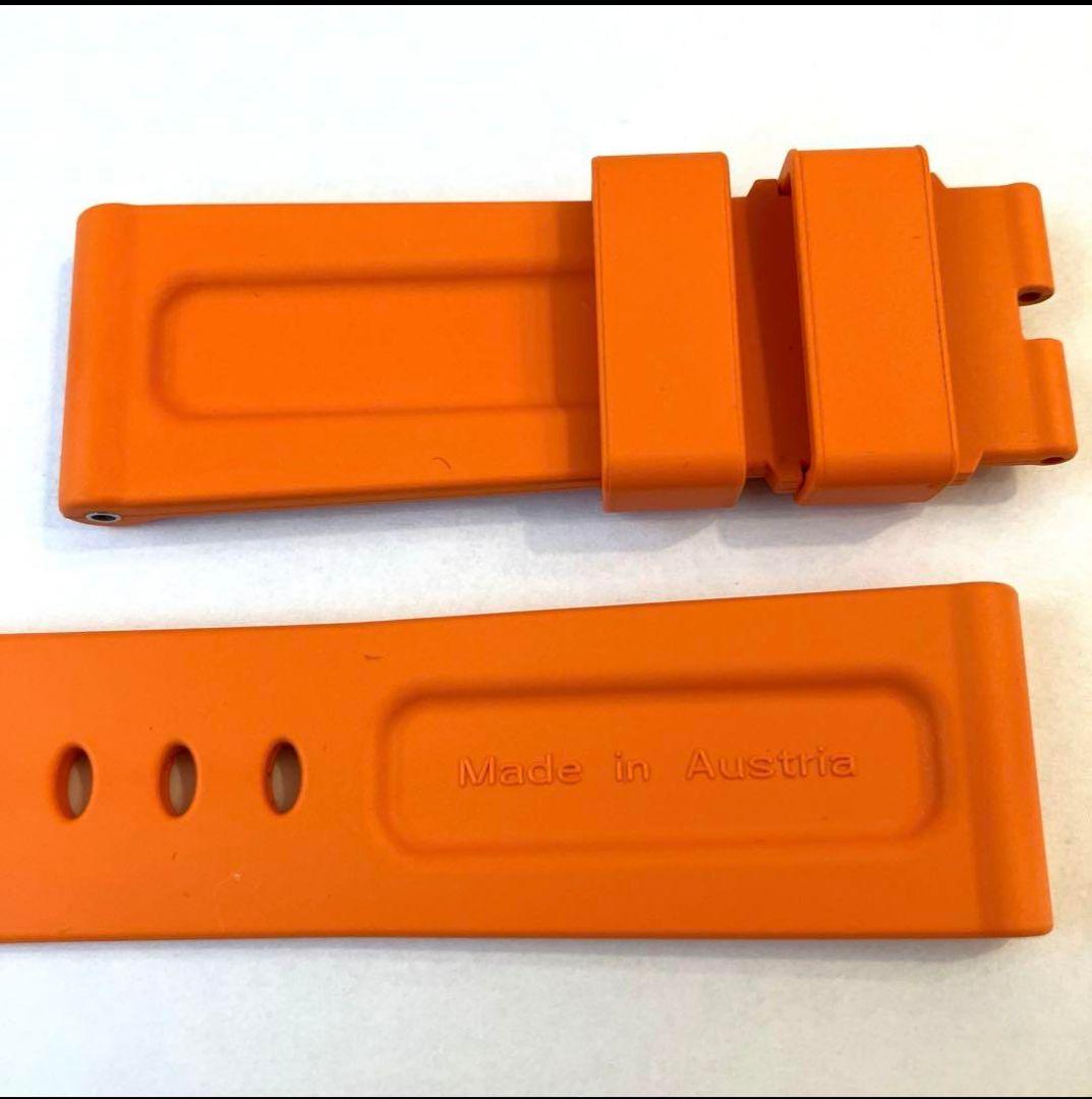 PANERAI純正 オレンジ ラバーベルト