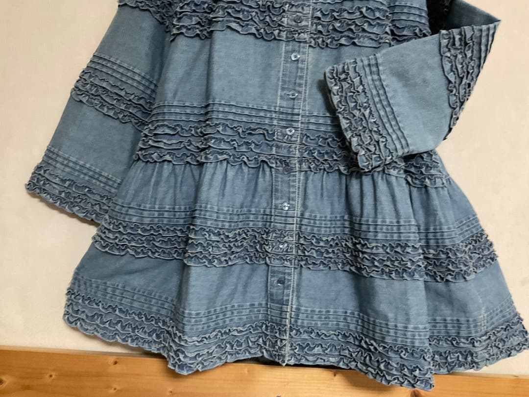 ピンクハウス　デニムワンピースコート