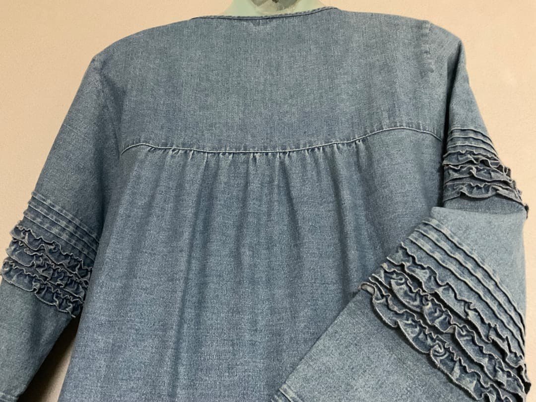 ピンクハウス　デニムワンピースコート