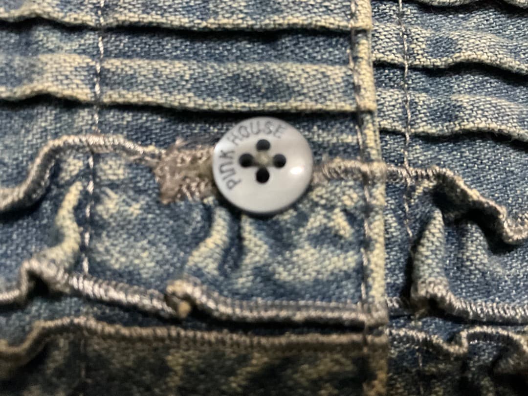 ピンクハウス　デニムワンピースコート