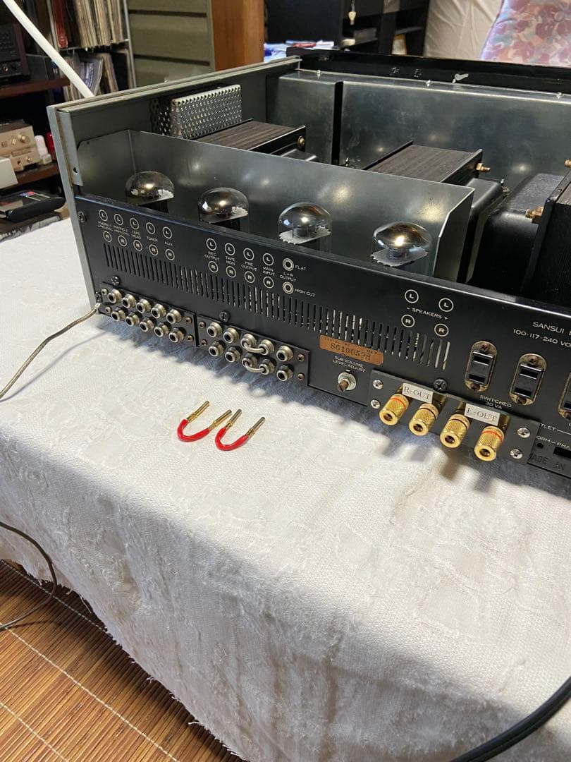 サンス　銘機 AU111 管球プリメインアンプ　動作品使用中