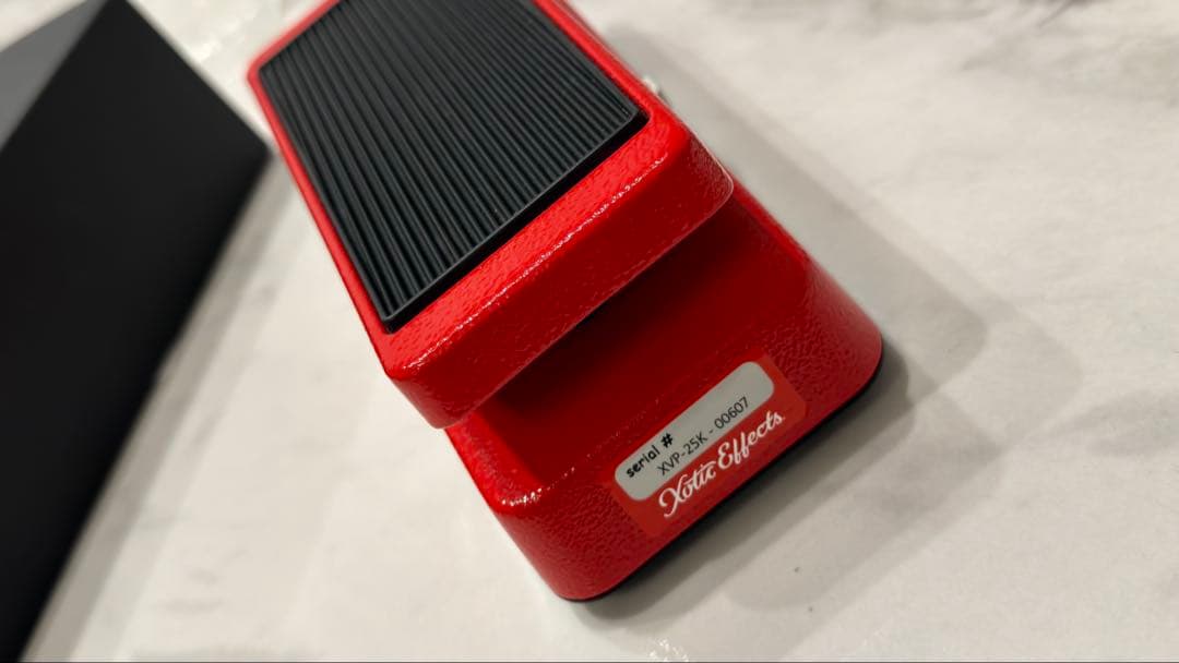 Xotic XVP-25K ボリュームペダル　ローインピーダンス