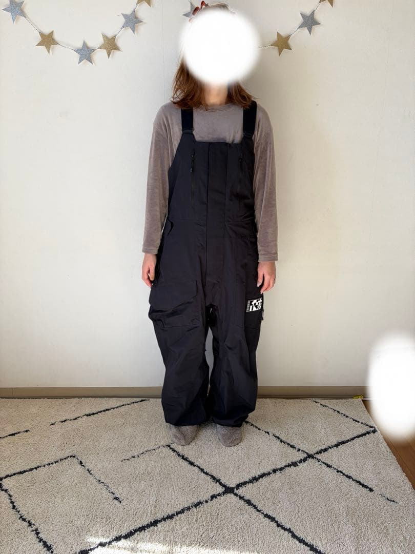 Burton デイビーコン 3L ビブパンツ　Lサイズ　ブラック