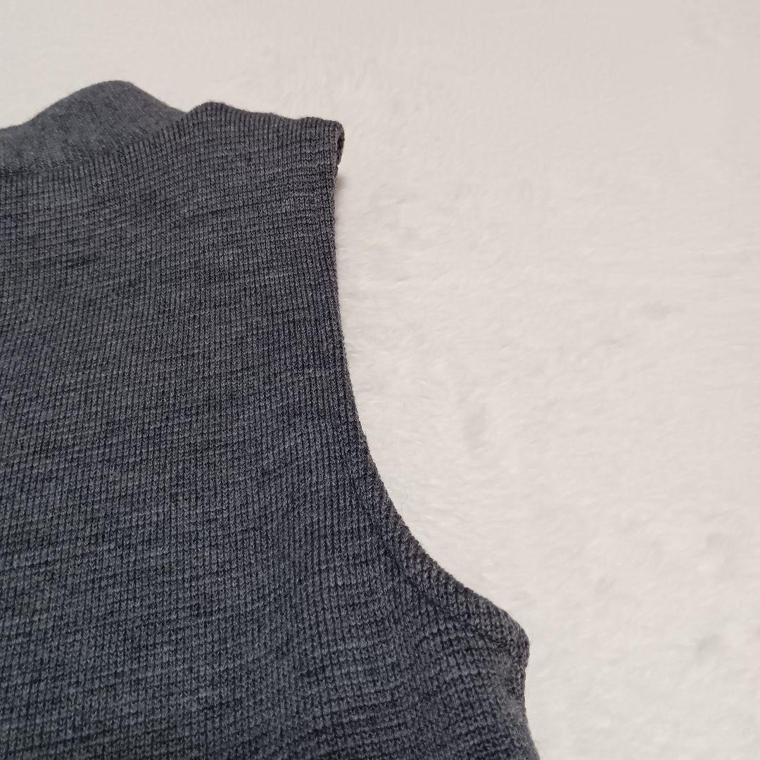 BURBERRY　バーバリーブルーレーベル　ニットワンピース　ドッキング　ベルト