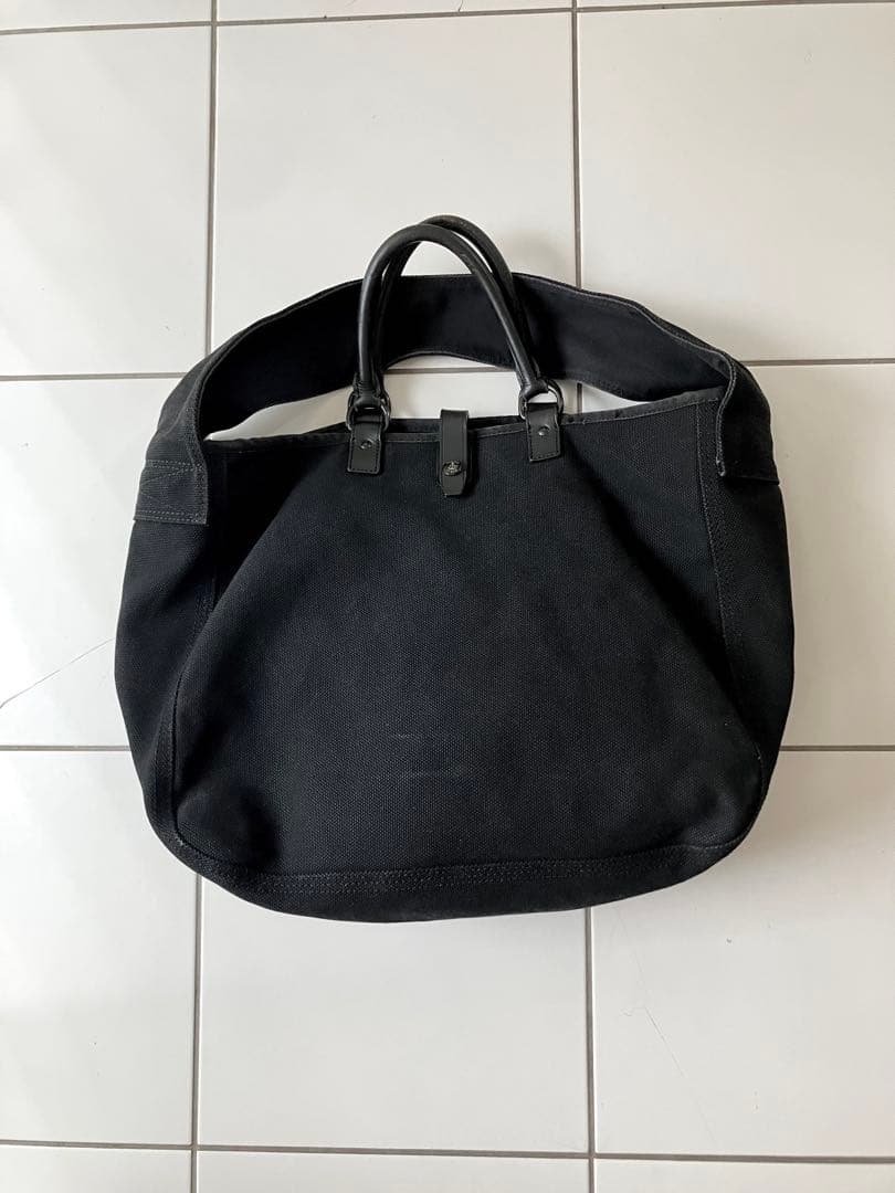 PORTER（ポーター）吉田カバン ブラックキャンバス2wayトートバッグ