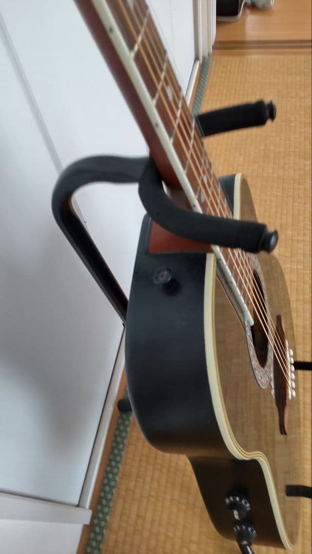 Aria amb35 エレアコギター ブラック