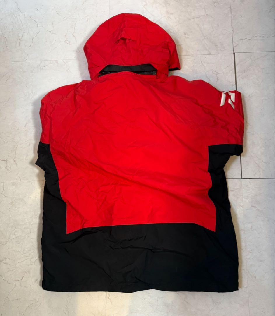 ⭐︎ダイワ⭐︎XL 赤/黒 フィッシング用に⭐︎フード付き『上下セット』