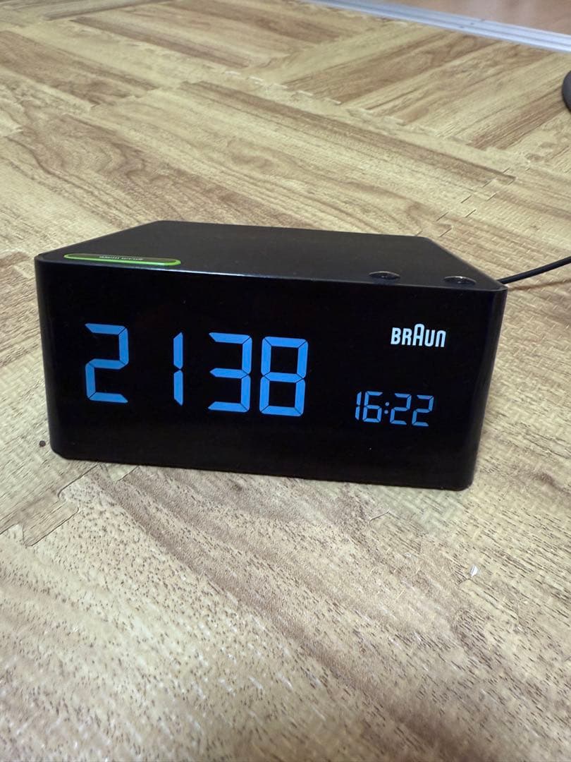 BRAUN Digital Clock BNC016BK ブラック
