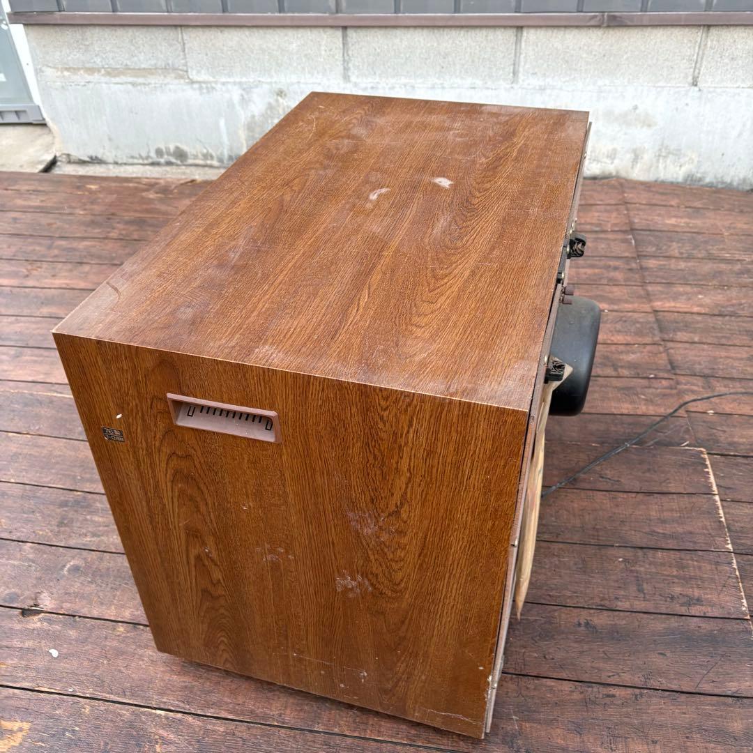 昭和レトロ ナショナル ブラウン管テレビ TH18-E38 1976年製ジャンク