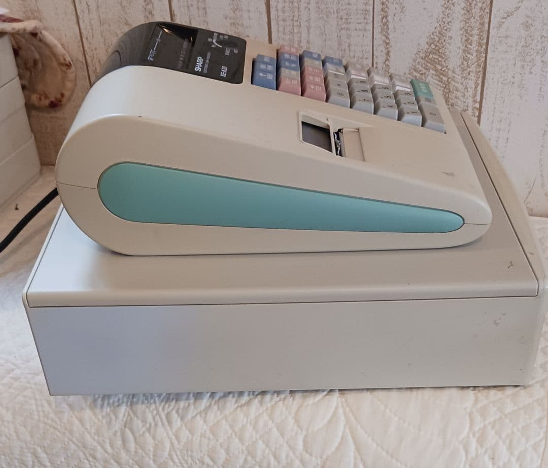 SHARPレジスタ　XE-A20 取説、ロール紙あり