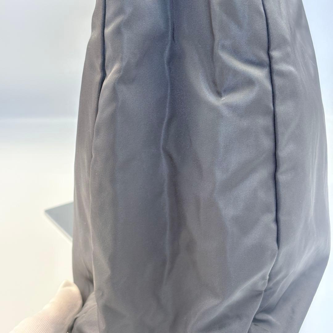 美品PRADAテスートアルデシア トートバッグ グレー A4可保存袋付き