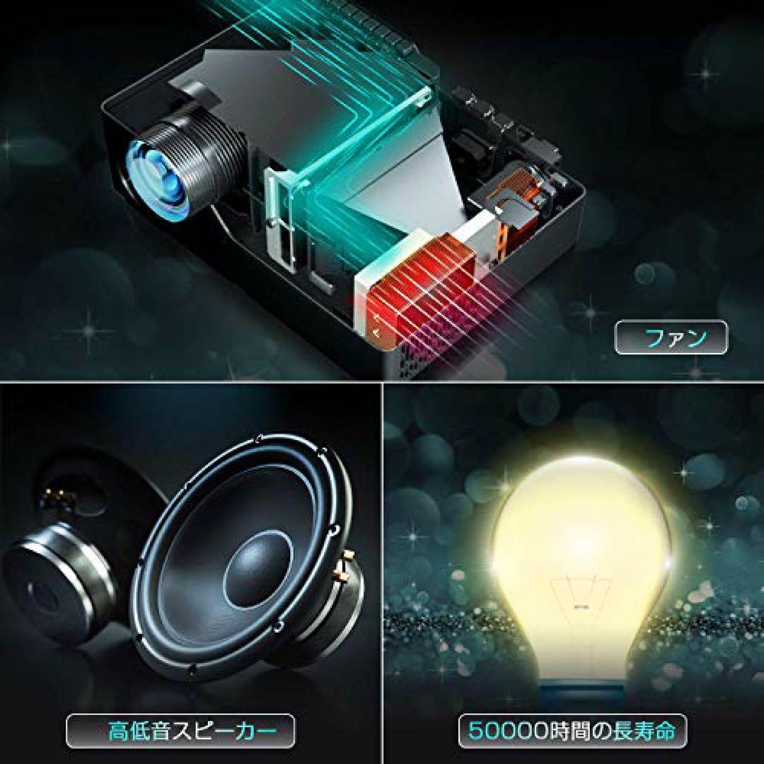 【新品未開封】 VANKYO V600 プロジェクター 1080p 6500lm