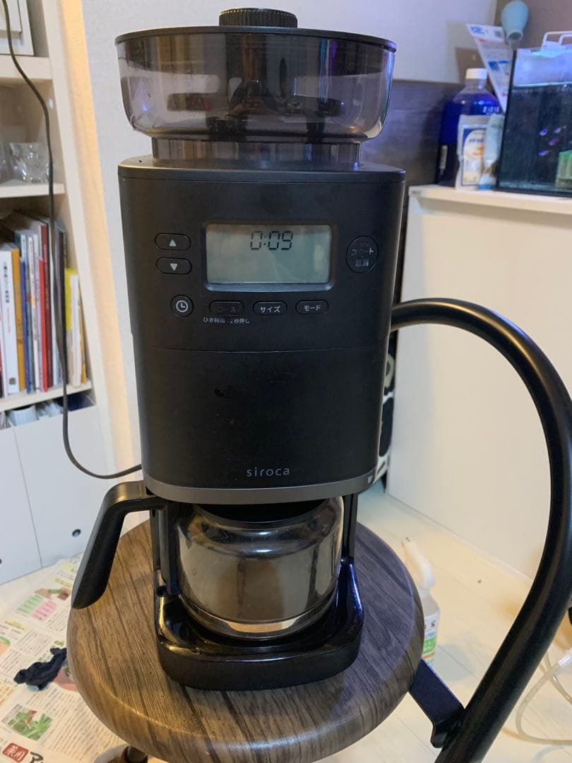 【値下げ】シロカ　全自動コーヒーメーカー カフェばこ PRO SC-C251