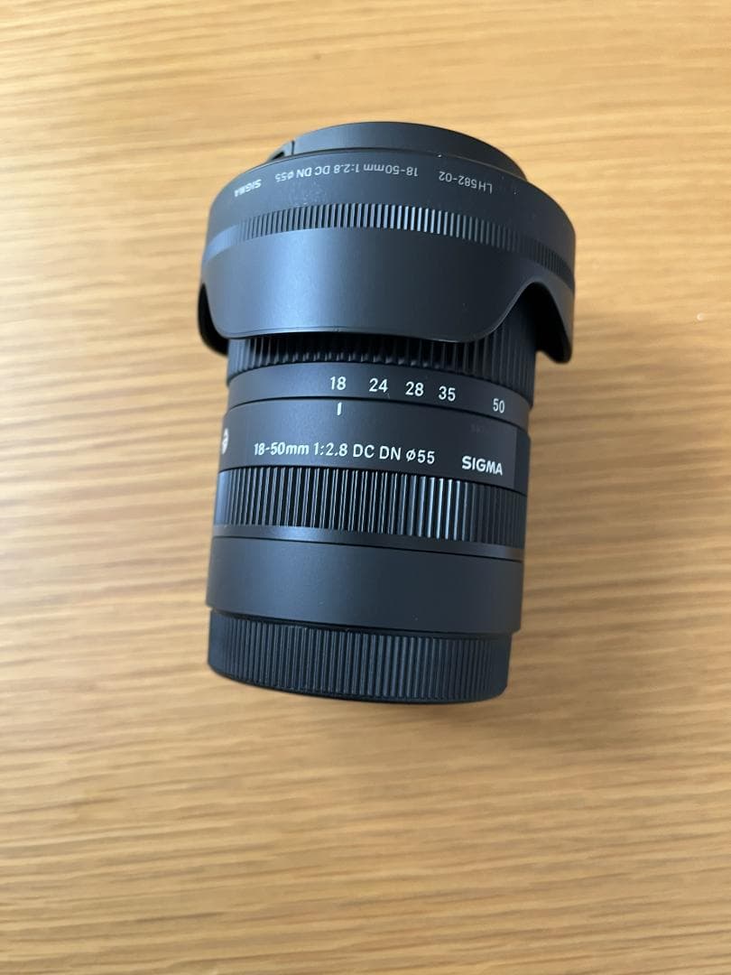 シグマレンズ 18-50mm F2.8 DC DN　Eマウント　APS-C用