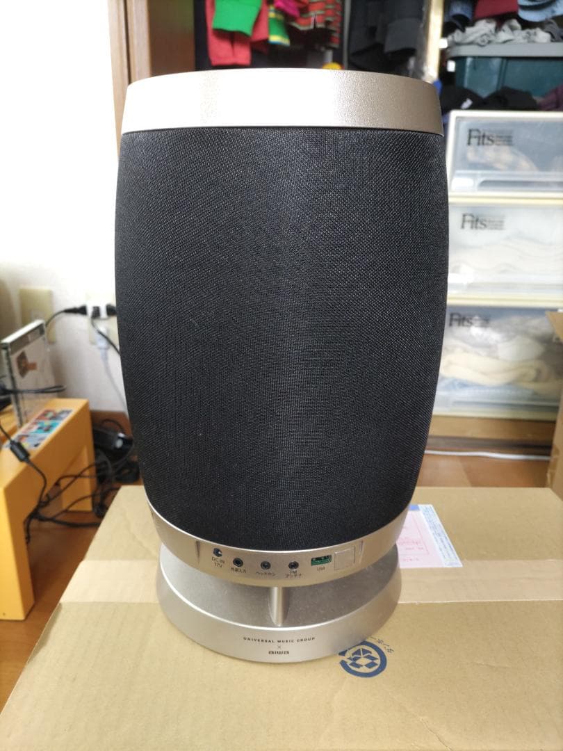 AIWAシステムコンポXR-BUX10　CD・ラジオ・USB・Bt・AUX 他